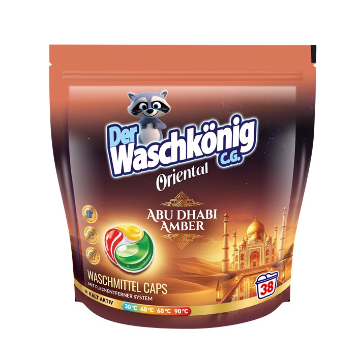 Der Waschkonig Abu Dhabi Amber skalbimo kapsulės - 38 vnt